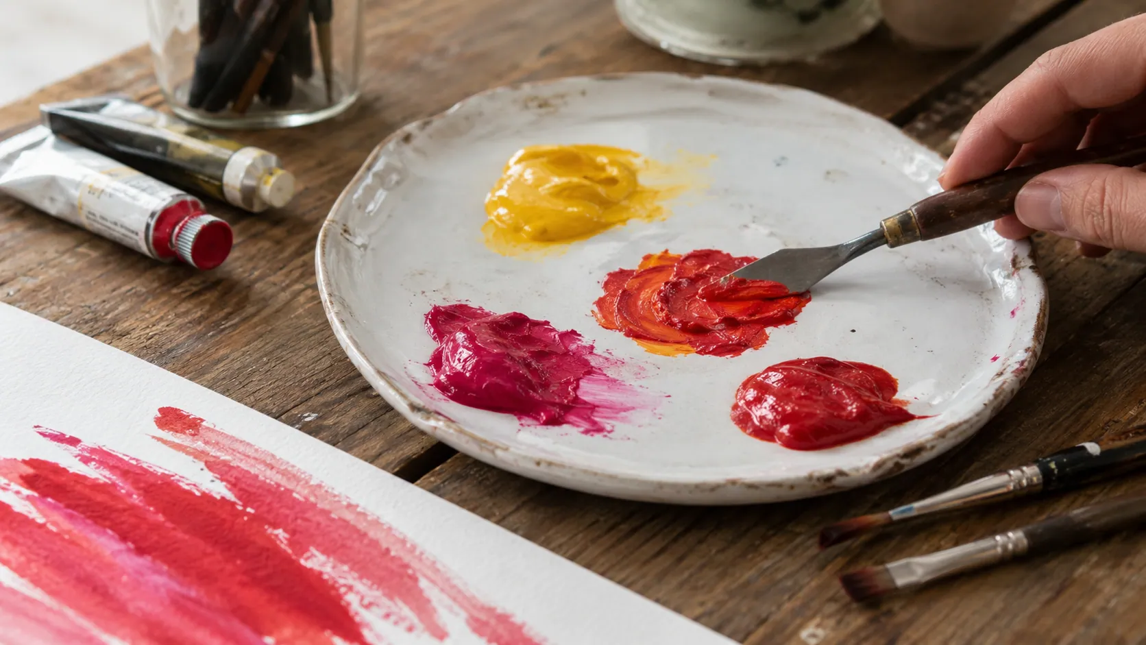 What Colours Make Red Simple Mixing Guide for Paint, Art, and Design
